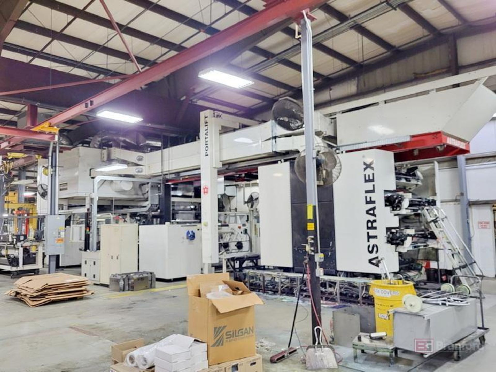 Windmoeller & Hoelscher (W&H) Astraflex 8-Color Printing Press (Parts Machine)