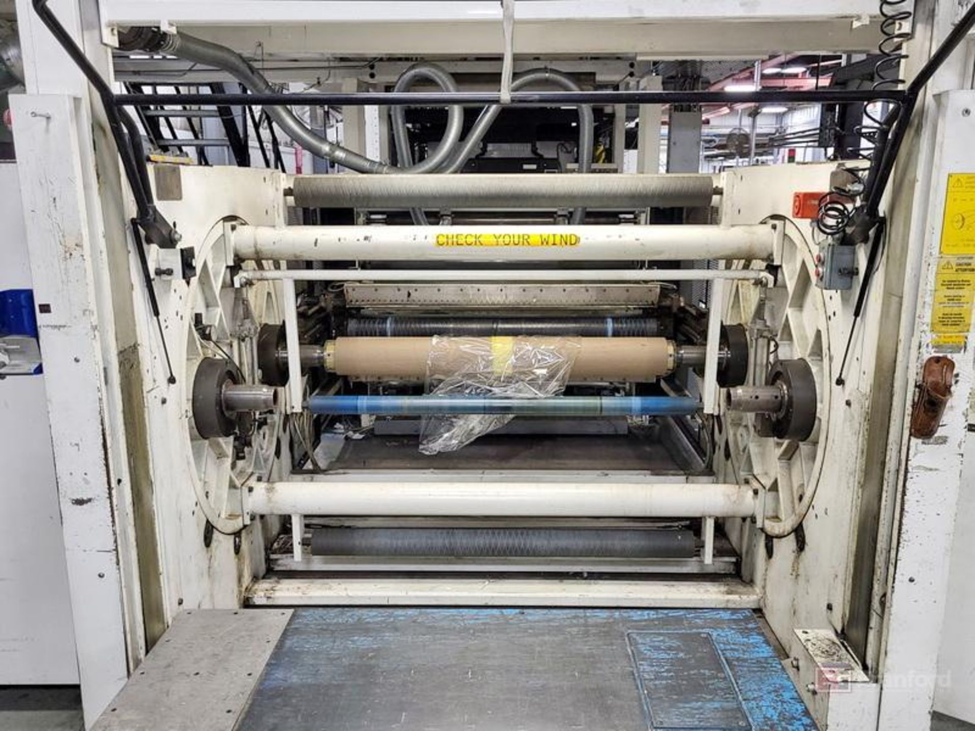 Windmoeller & Hoelscher (W&H) Astraflex 8-Color Printing Press (Parts Machine) - Image 9 of 22