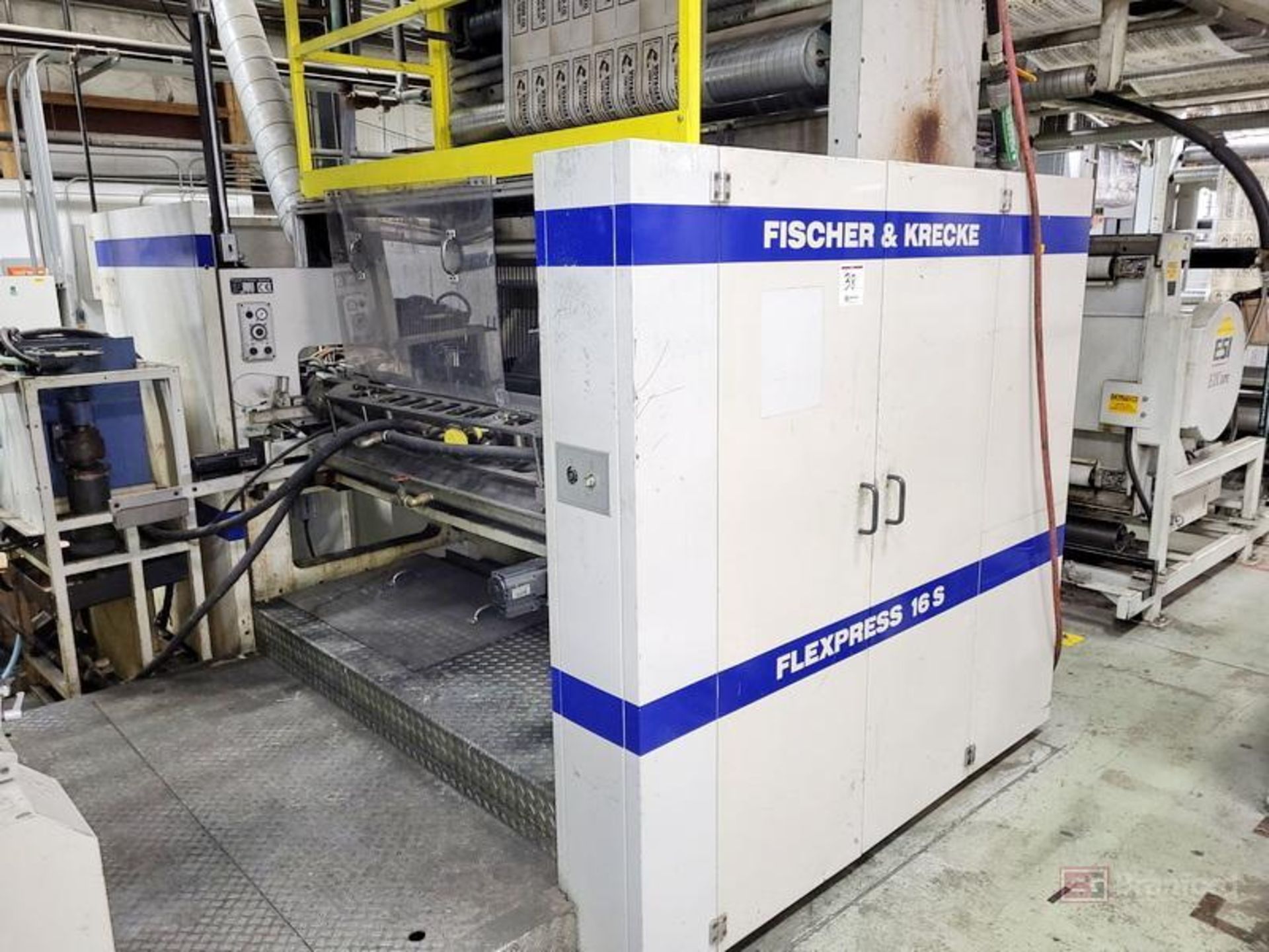 Fischer & Krecke (F&K) Flexpress 16S 10-Color Printing Press (Parts Machine) - Image 5 of 23