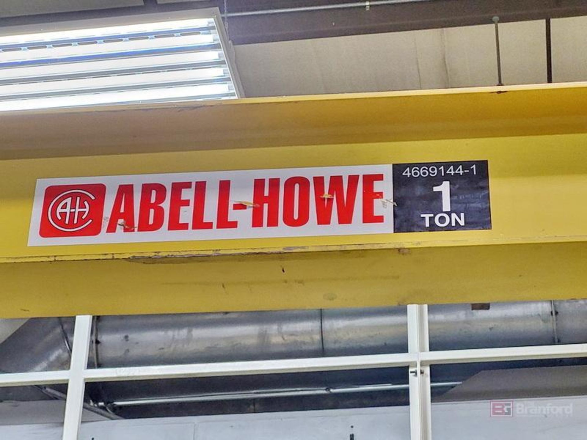 Abell-Howe Model 1-Ton Free Standing Swinging Jib Crane - Image 3 of 4