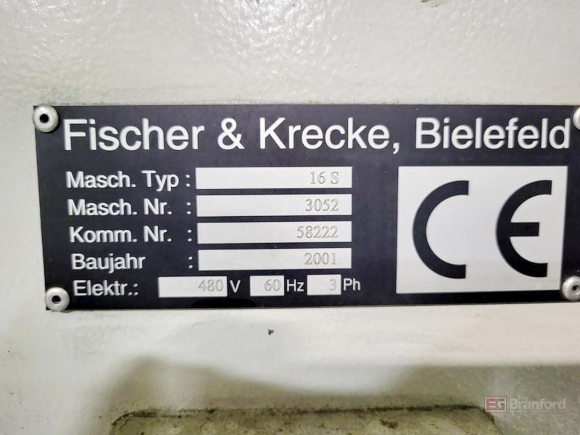 Fischer & Krecke (F&K) Flexpress 16S 10-Color Printing Press (Parts Machine) - Image 6 of 23