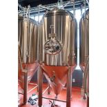 Stout 20-Bbl Jacketed Conical Fermenter Tank