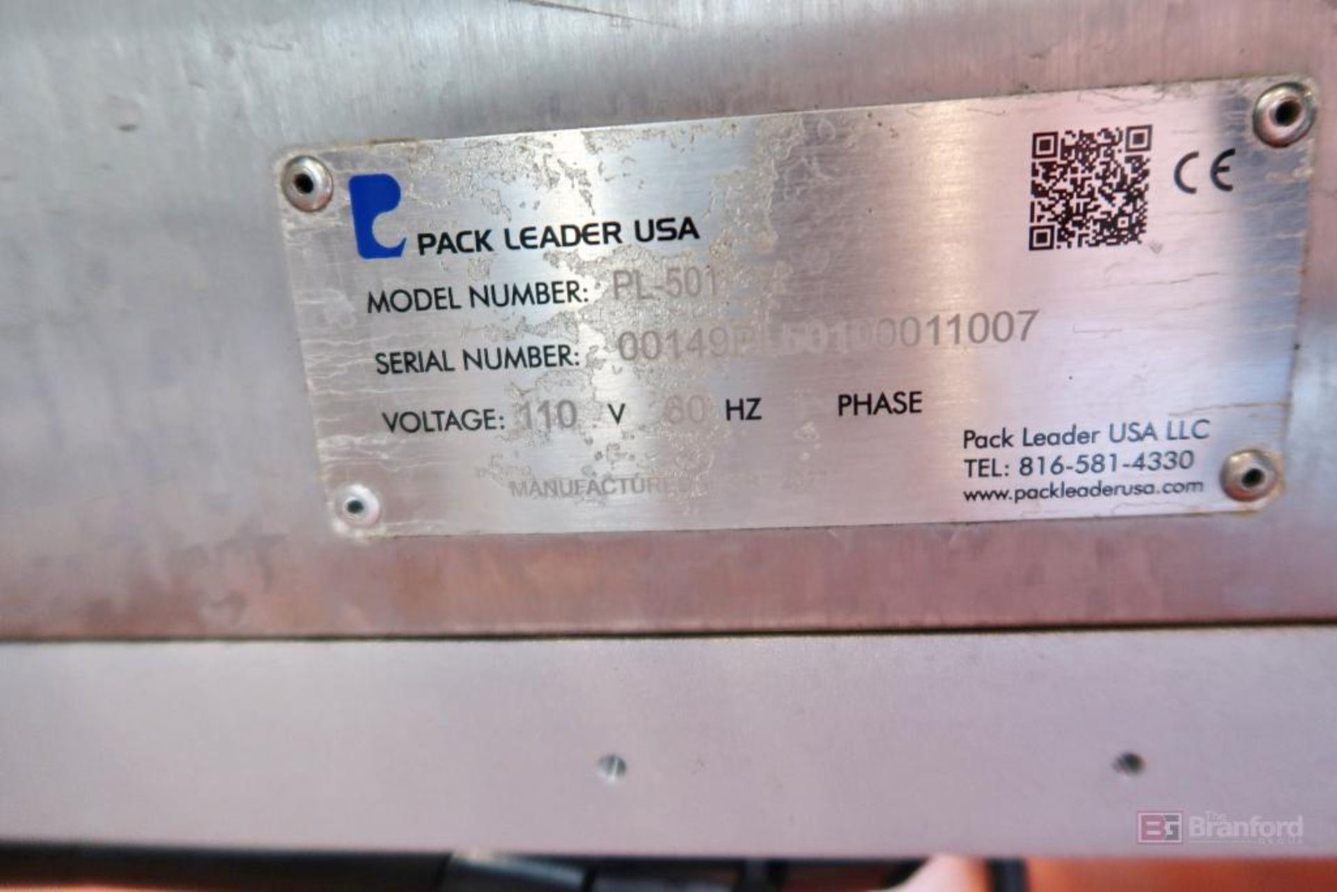2021 Pack Leader Model PL-501, Label Applicator - Image 4 of 8
