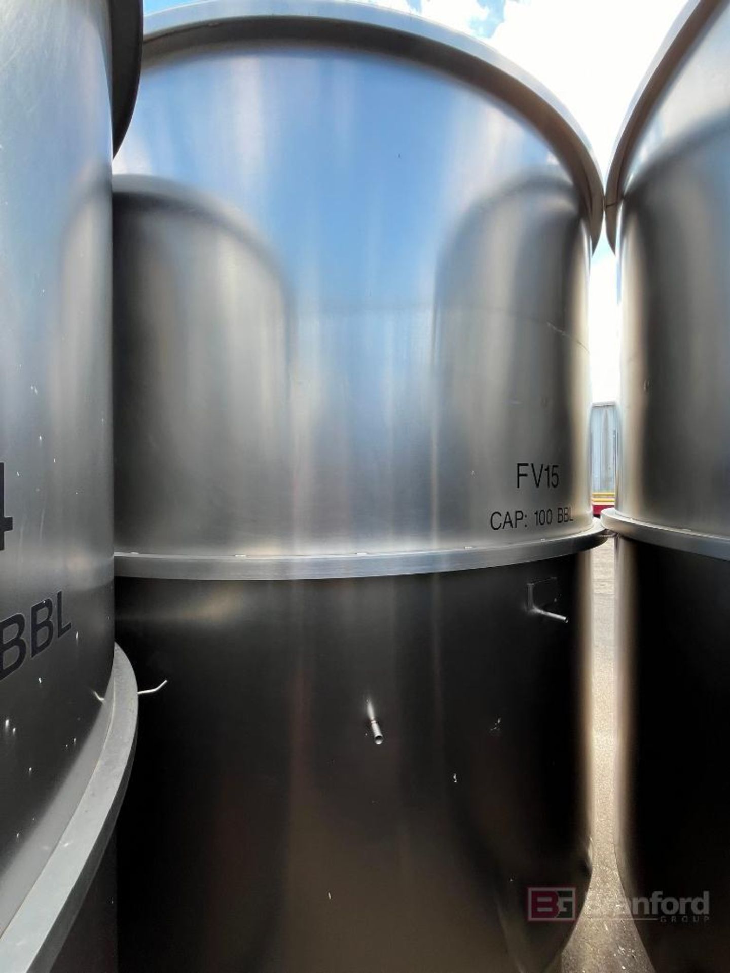 Peter Austin & Partners Ltd/Non-Ferrous Fabrications 100-BBL/3100-Gallon Brite Tank - Image 4 of 4