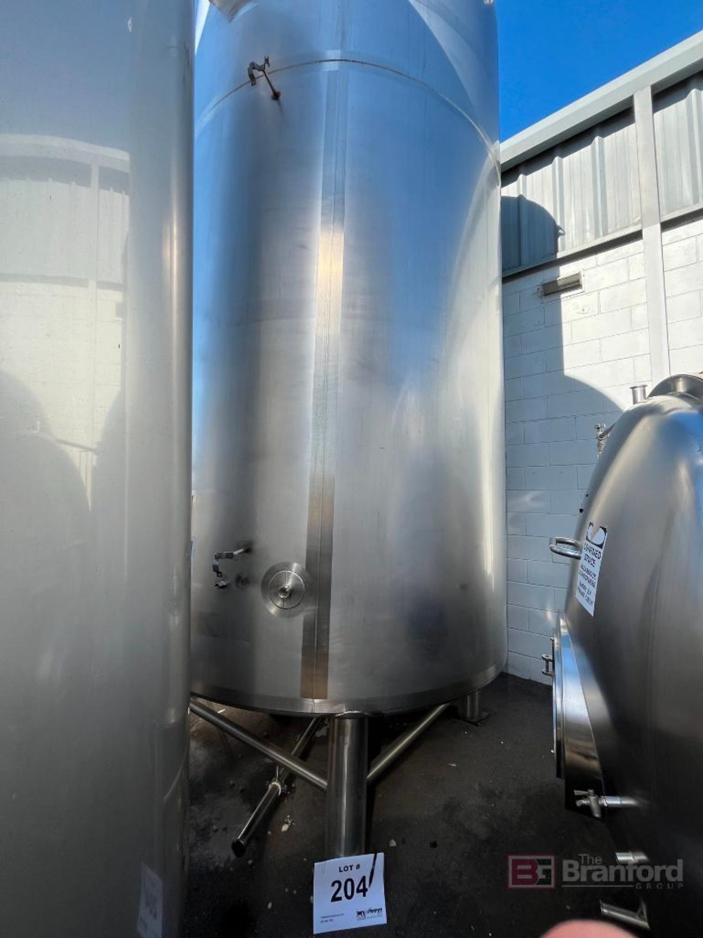 Sprinkman 100-BBL/3100-Gallon Fermenter Tank, (2013) - Image 2 of 6