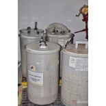 (7) Custom made 50-Gallon silver nanowire density separation tanks