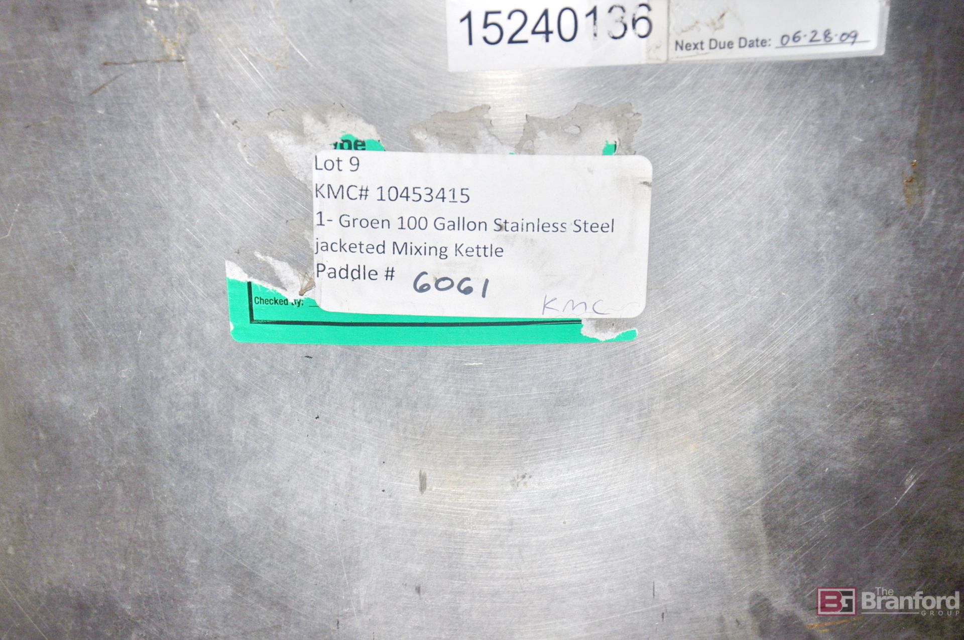 Grogen 100-gallon ss jacketed mixing kettle - Image 4 of 6