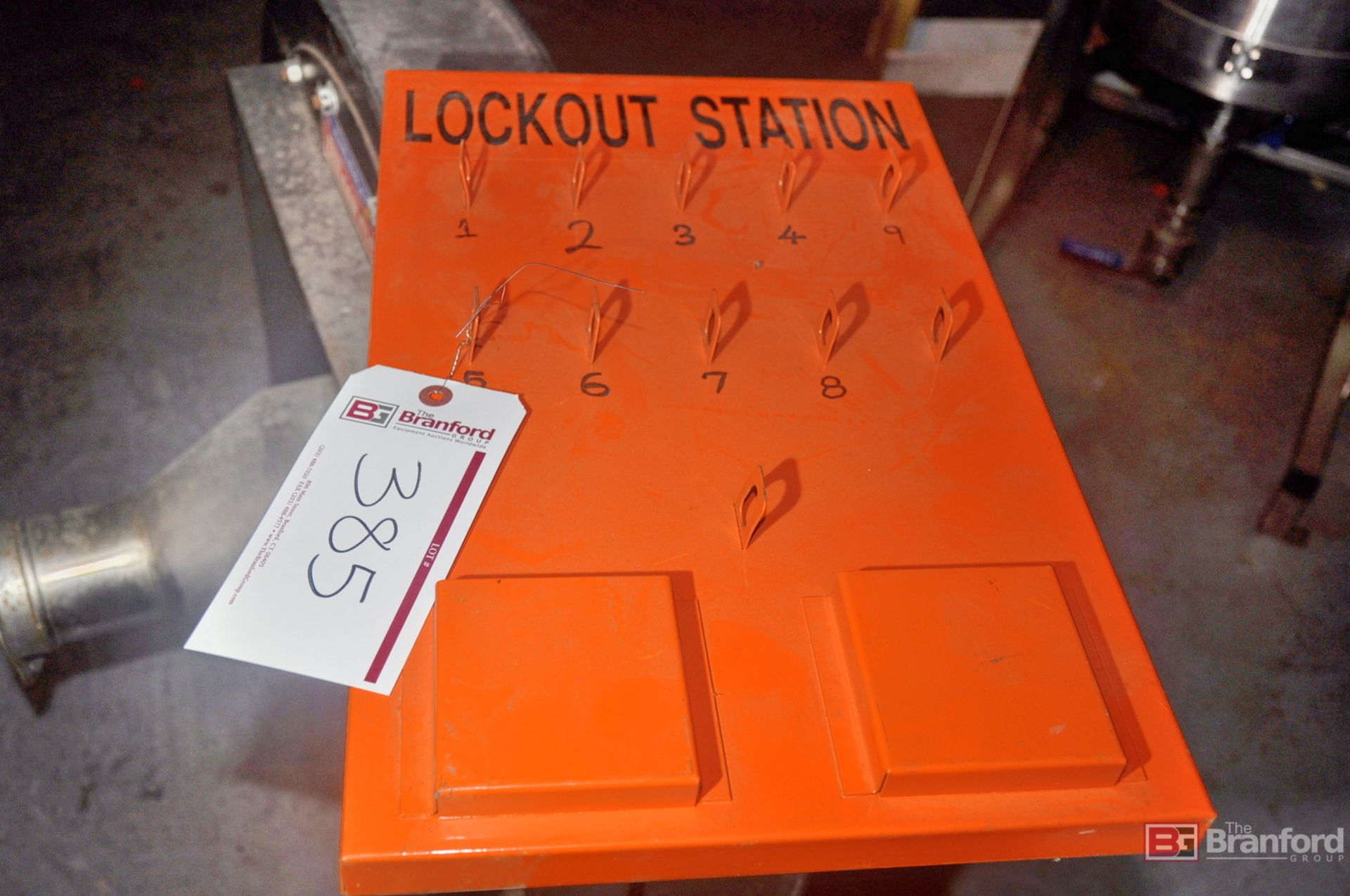 Lockout station panel