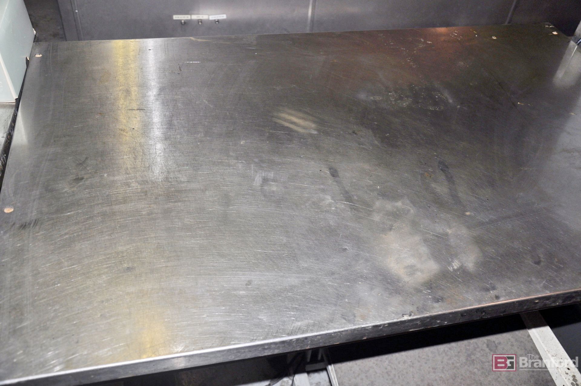 Stainless steel table w/ powder coat - Image 3 of 5