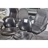 (5) Miscellaneous office chairs