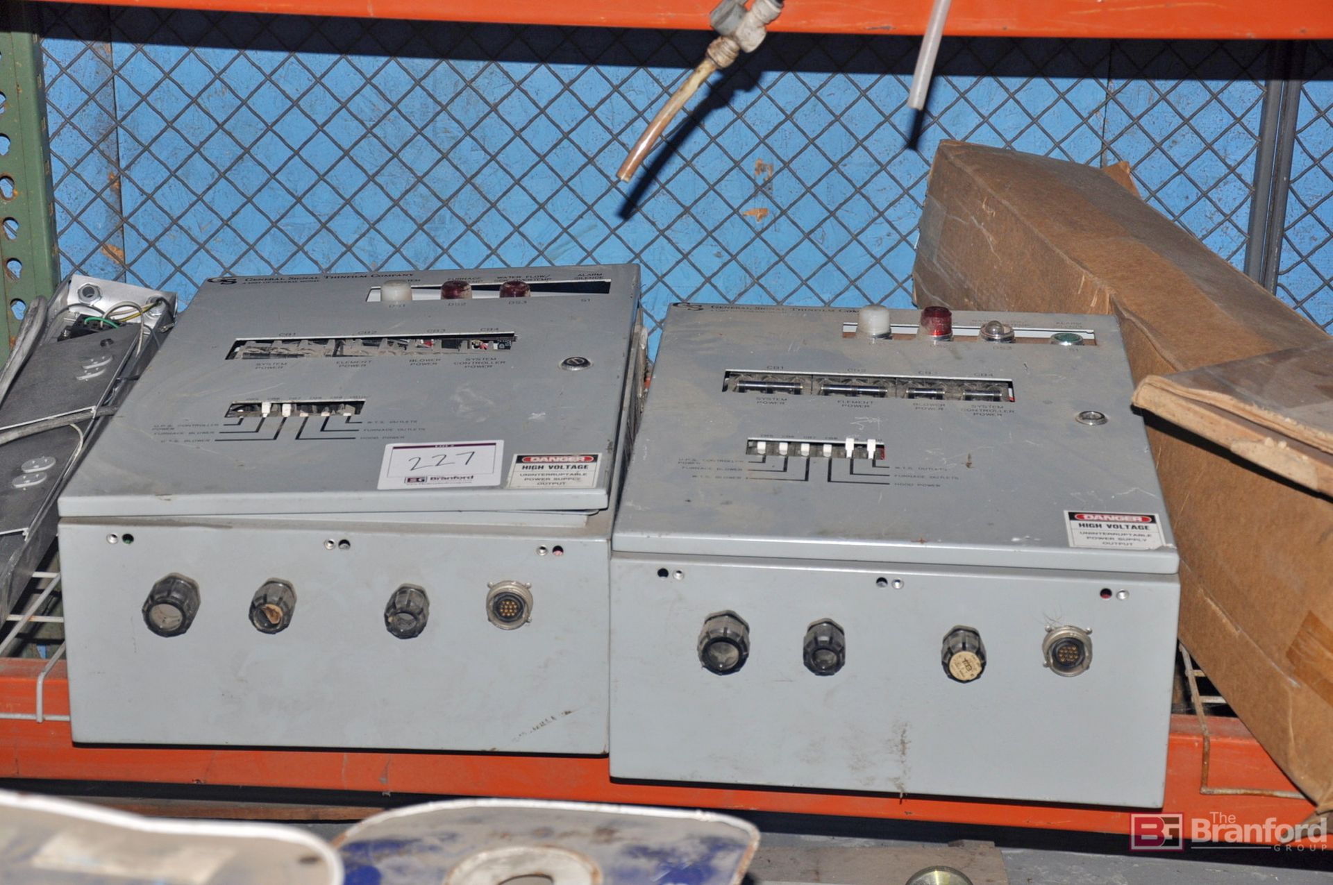 (2) General signal thin film co. high voltage uninterruptible power supply