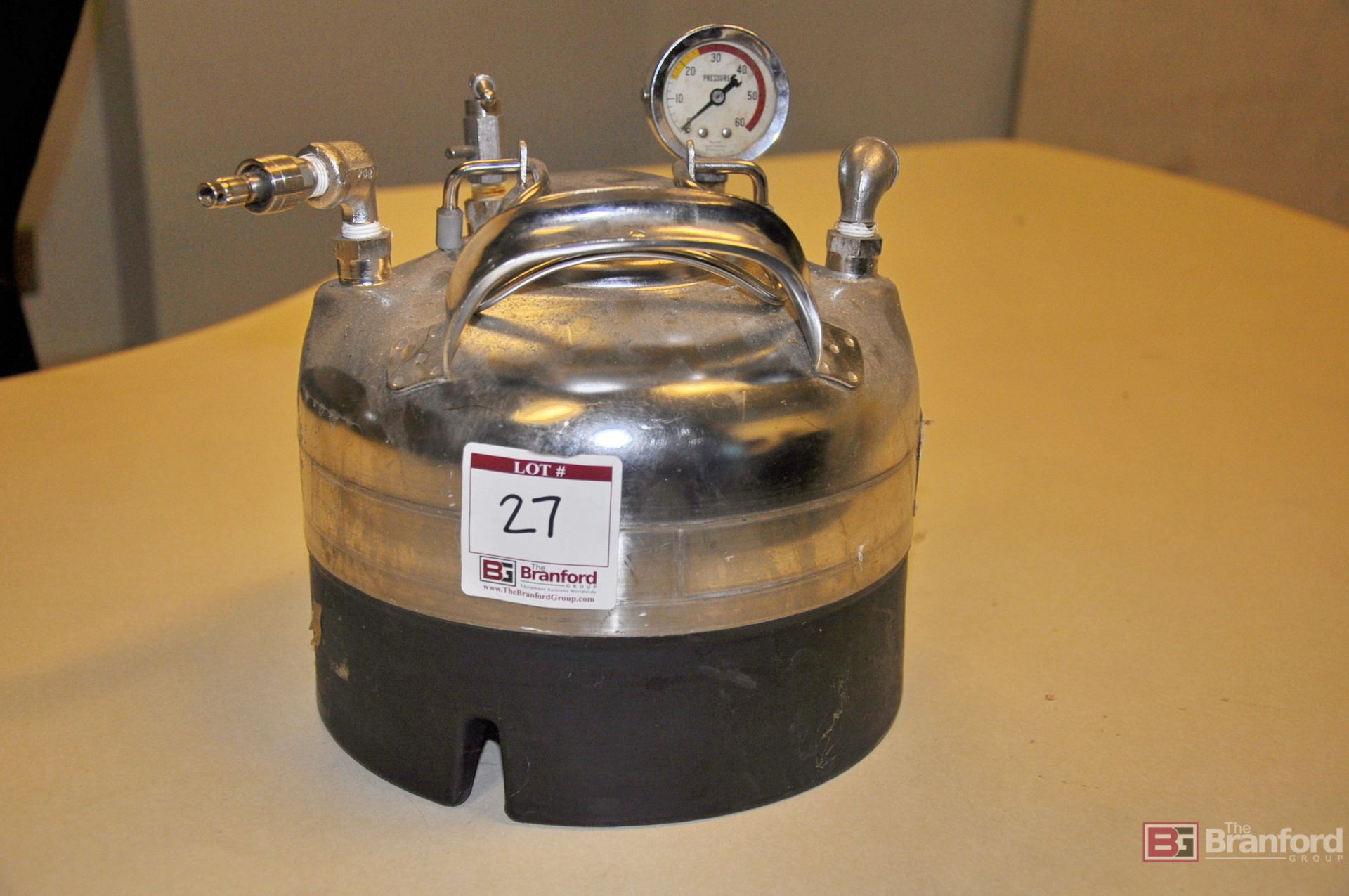 Millipore 2L pressure vessel - Image 3 of 4