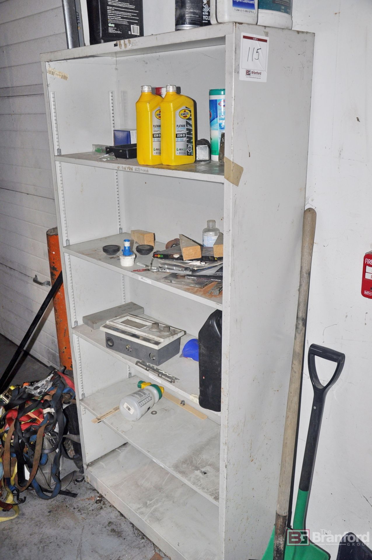 Hon 5-Shelf metal shelving unit - Image 2 of 2