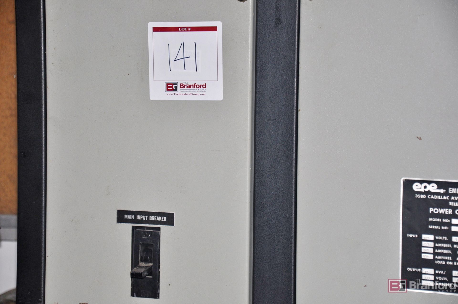 EPE Powerbloc 125KVA MOD#PB481148-125 Power Conditioner - Image 4 of 10