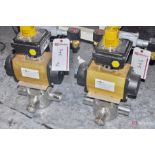 (2) Remote Control actuator w/ 4-way stainless steel valves