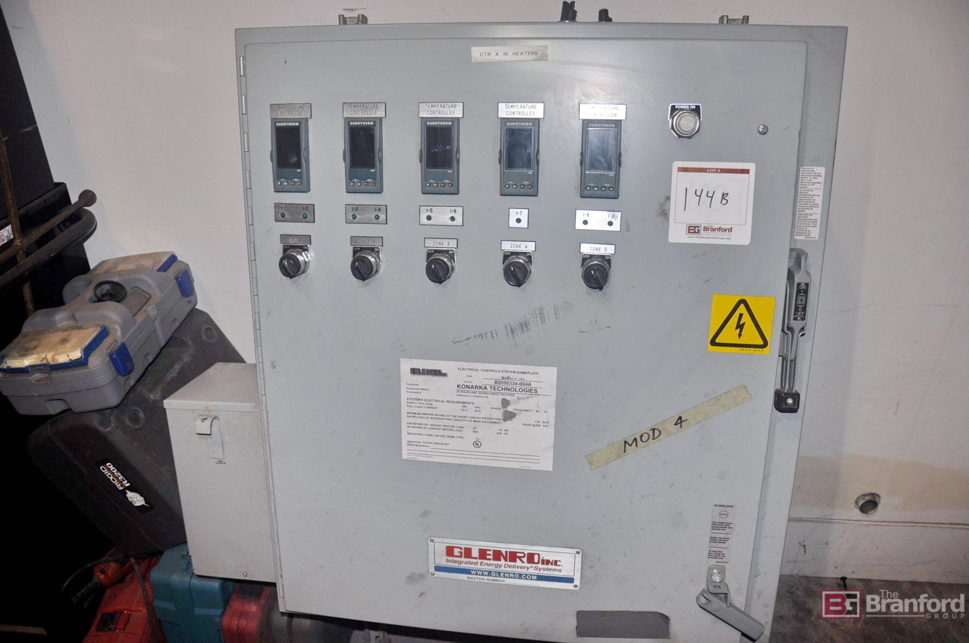 Dryer section including Glenro Infrared heaters & controller - Image 11 of 14