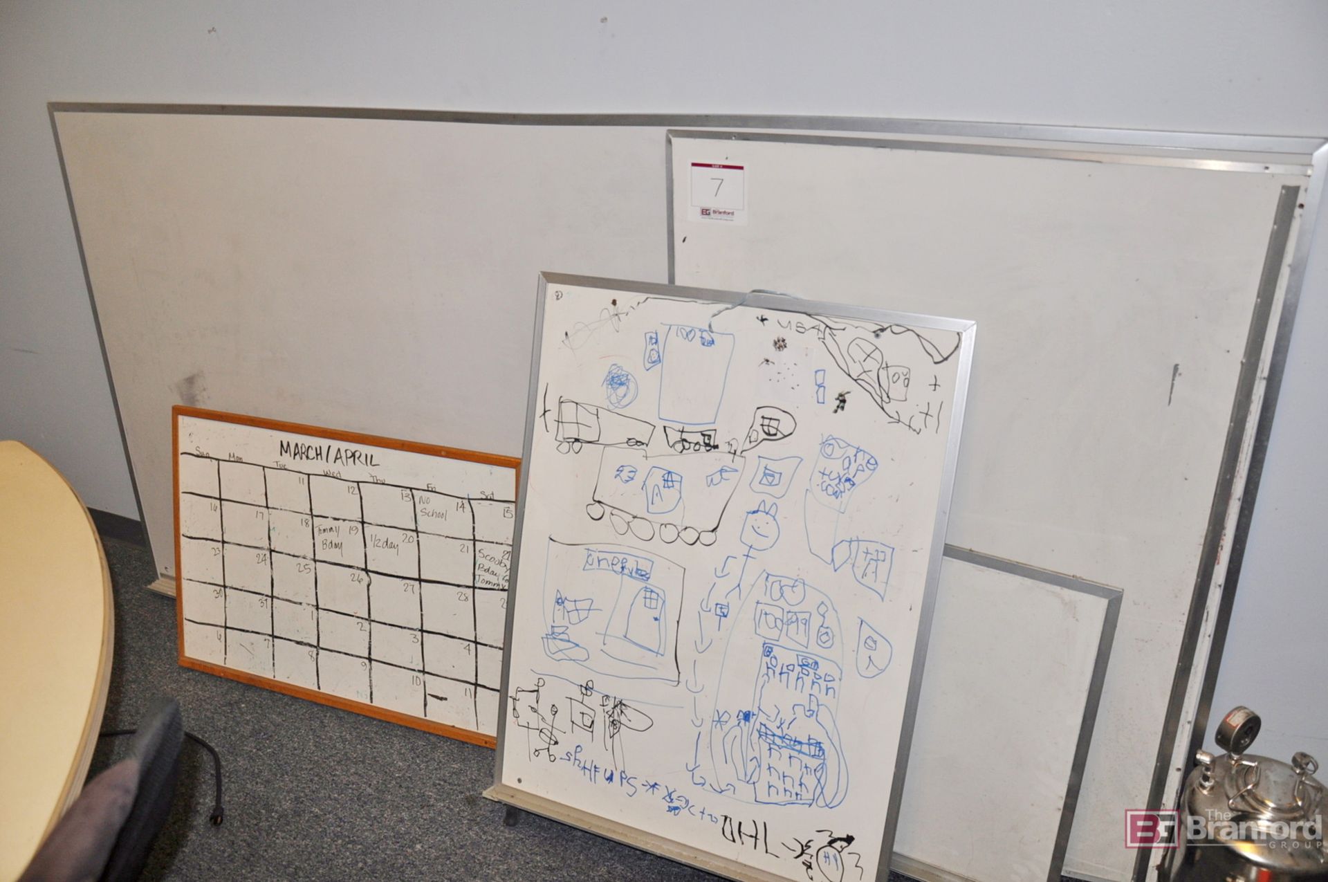Assorted white boards - Image 4 of 4