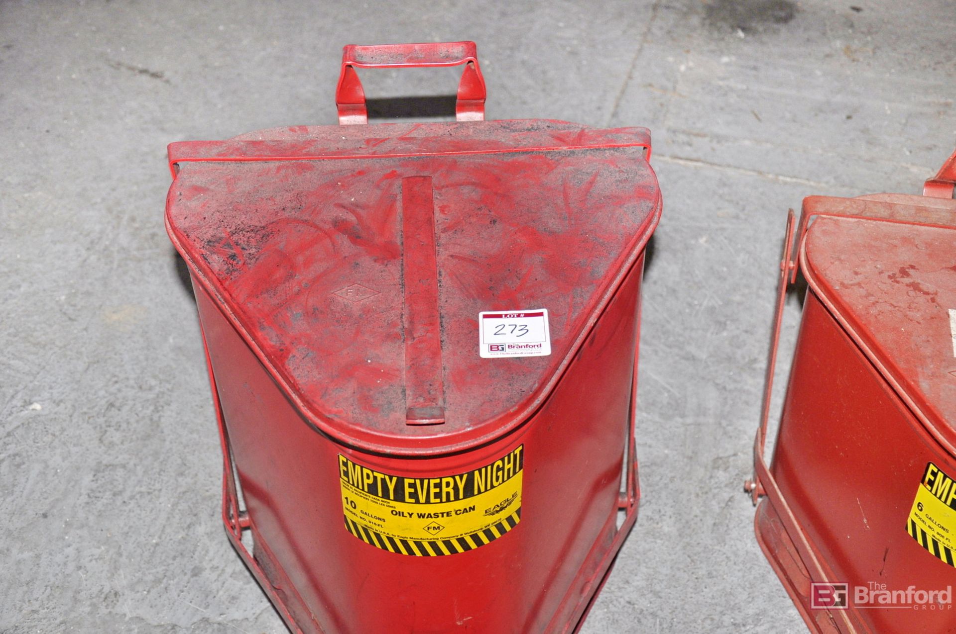 (2) Flammable waste containers - Image 2 of 3