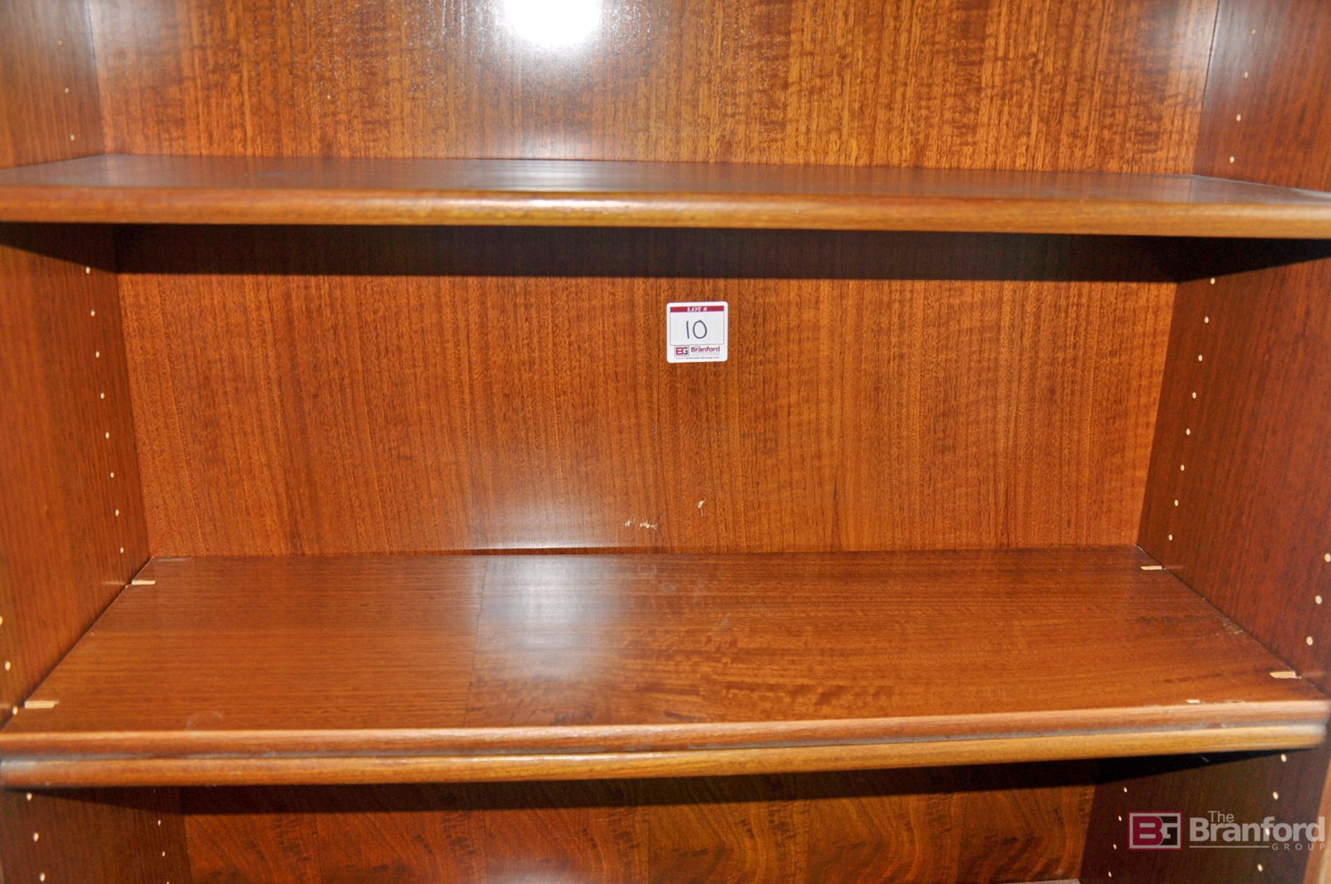 36" X 12" X 84" wood grain 6-shelf bookcase - Image 3 of 3