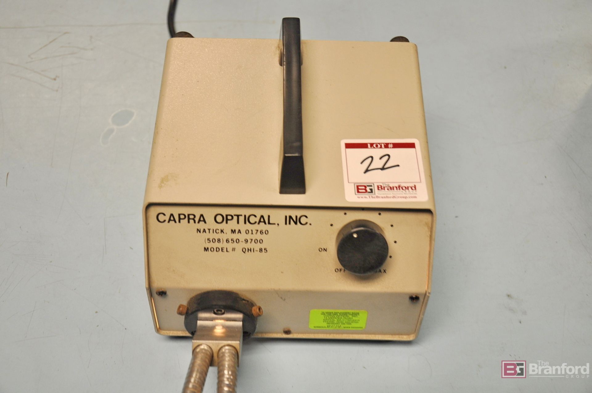 Capra Optical Inspection light
