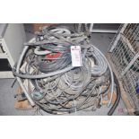 (3) Small skids of assorted wire & hoses