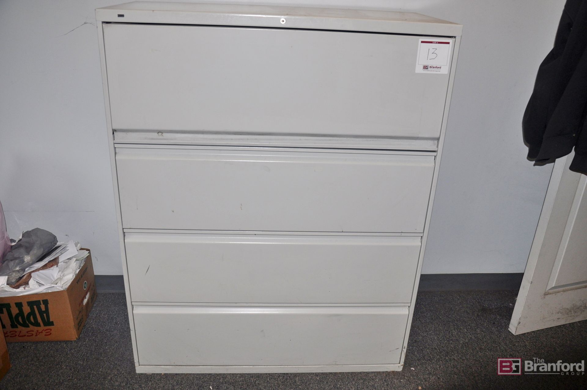 Hon 4-drawer horizontal filing cabinet - Image 2 of 6