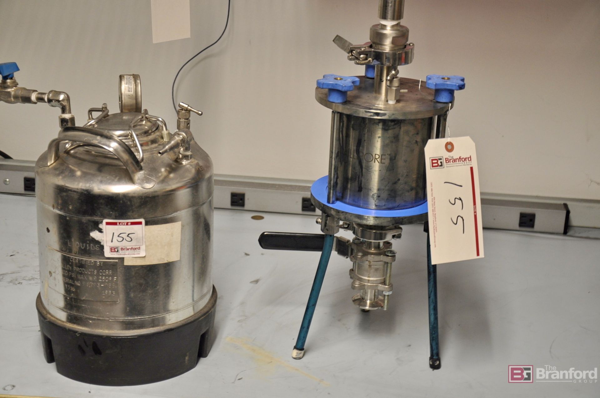 Millipore pressure filtration apparatus - Image 2 of 6
