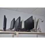 Lot of assorted flat panel monitors