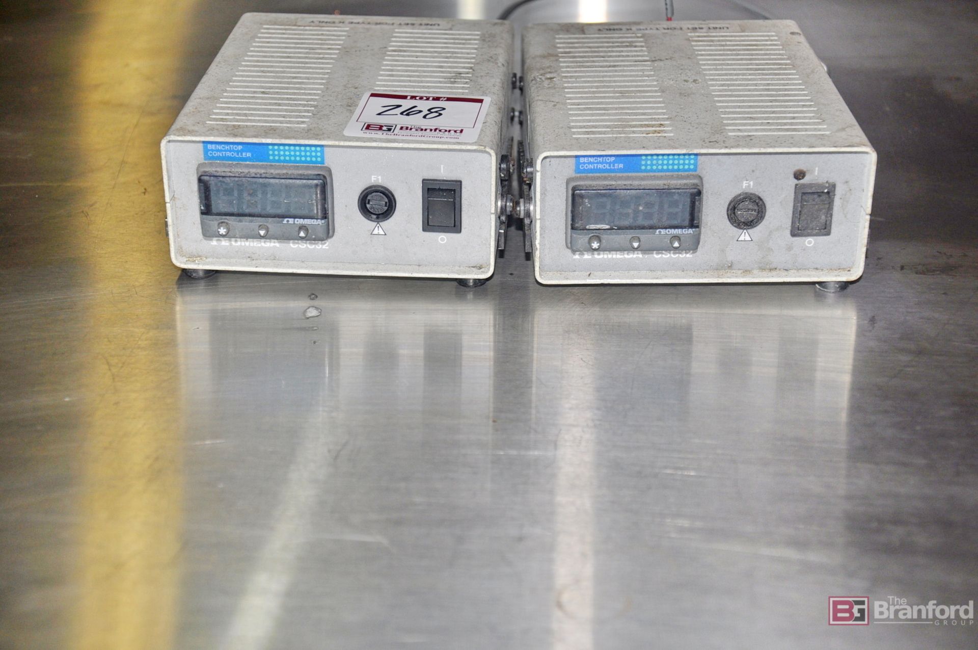 (2) Omega SCS32 Temp controllers - Image 2 of 3