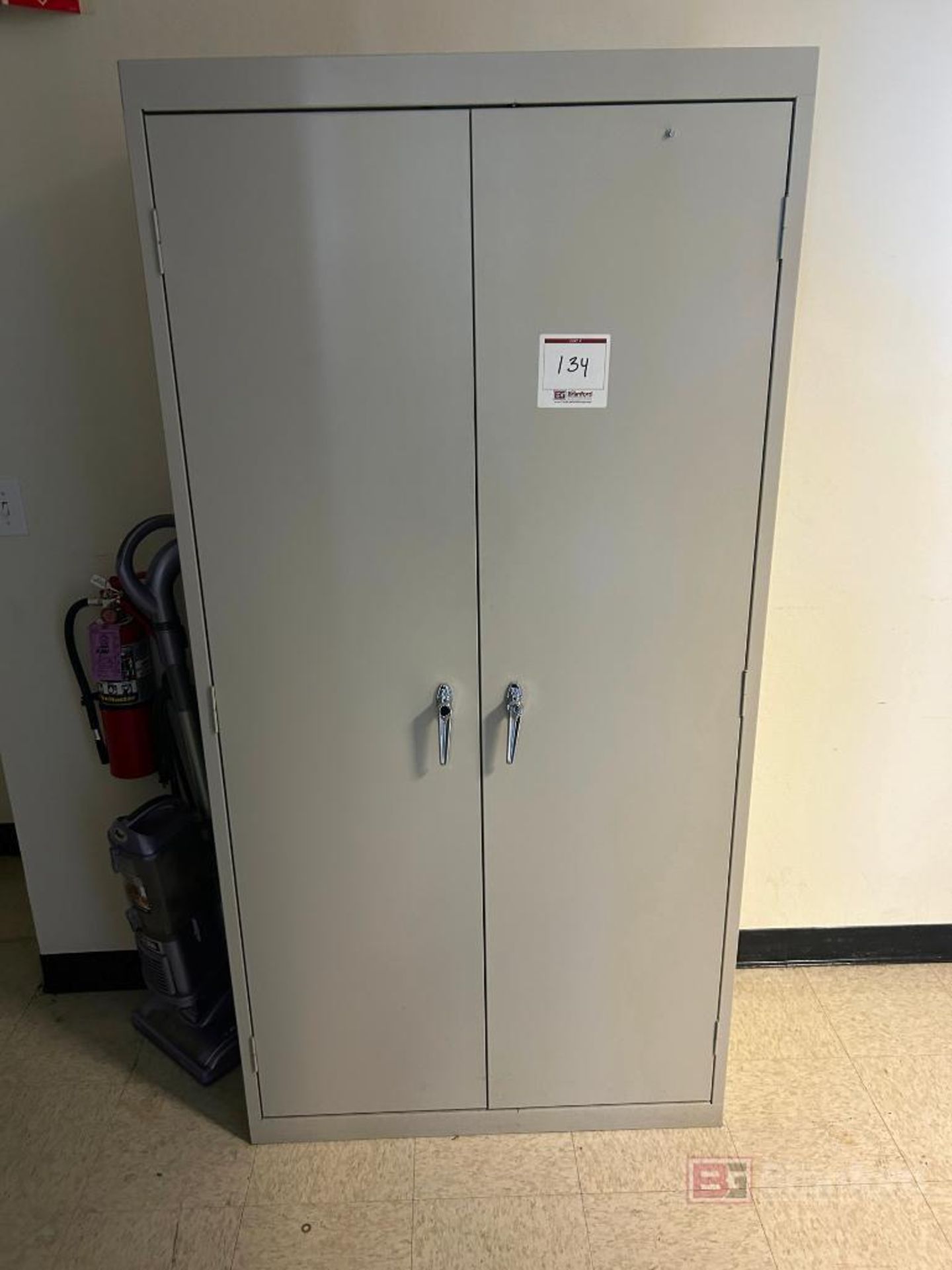 Industrial Storage Cabinet w/ Contents