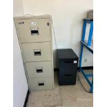 Meilink Hercules 4 Drawer Fire Proof File Cabinet; 2 Drawer File Cabinet