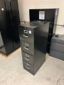 (2) Filing Cabinets w/ Contents, (2) Book Cases