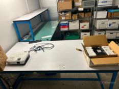 (3) SVS Industrial Worktables