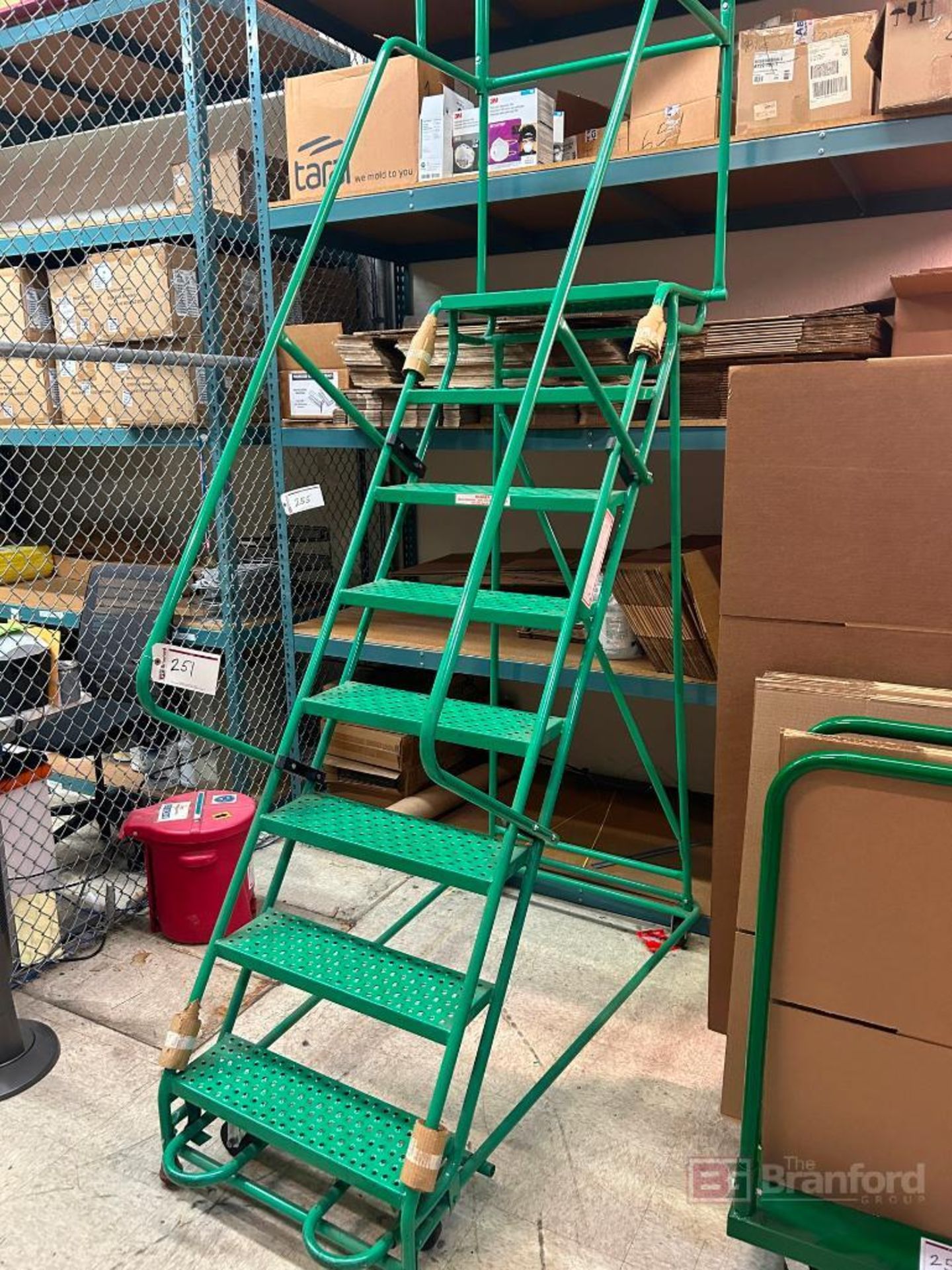 Industrial Warehouse Ladder; 8 Step - Image 2 of 3