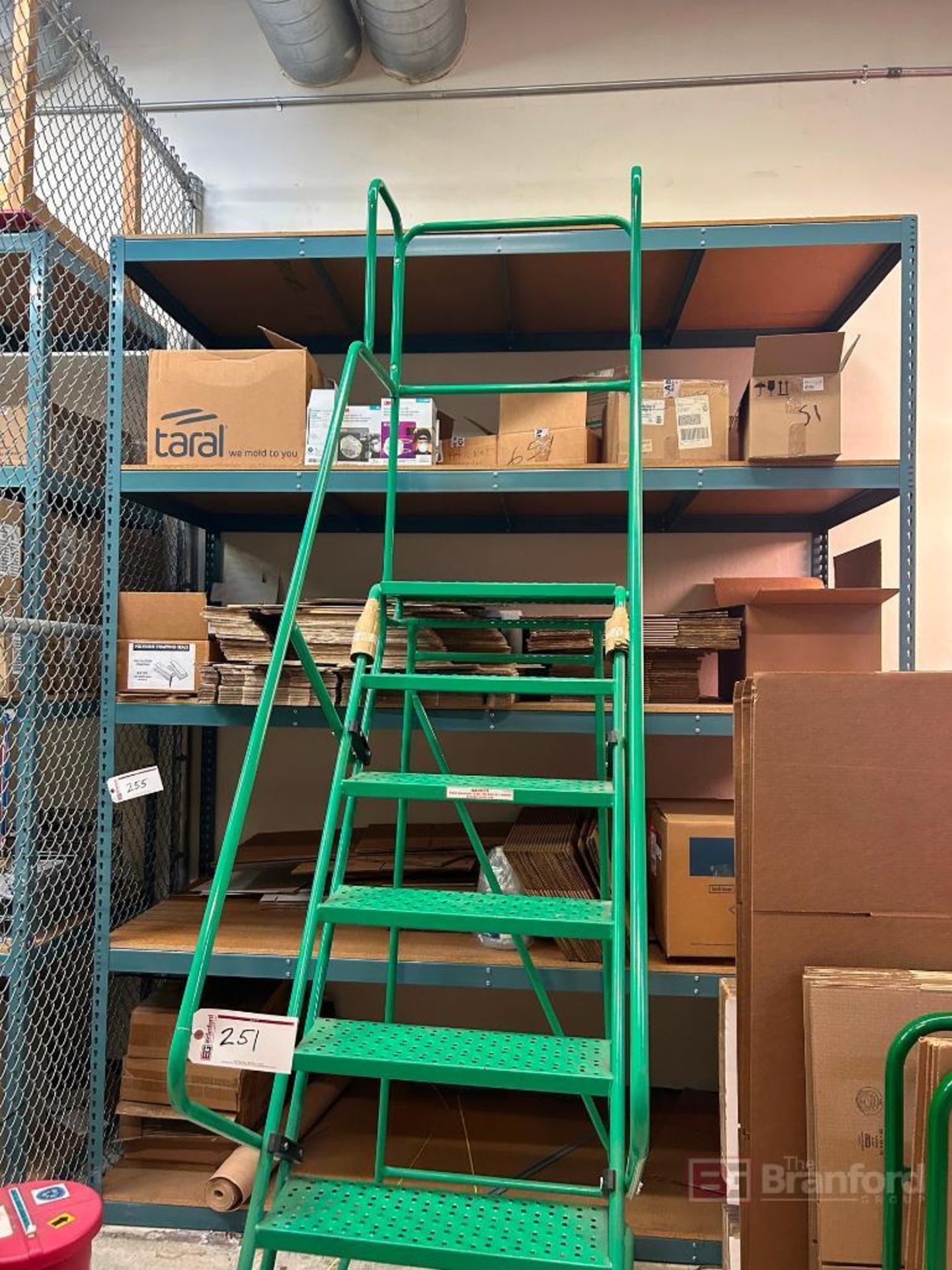 Industrial Warehouse Ladder; 8 Step - Image 3 of 3