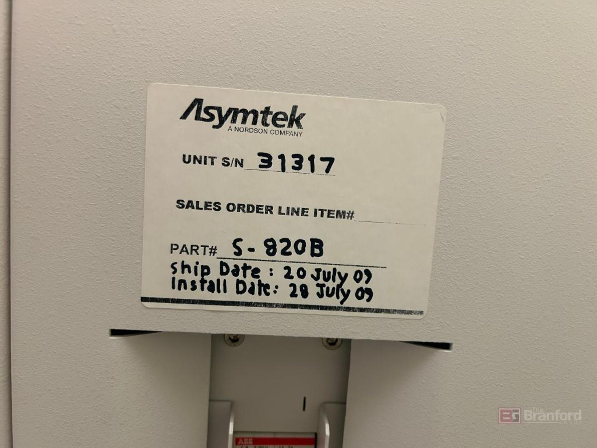 Asymtek S-820B Dispenser - Image 5 of 5