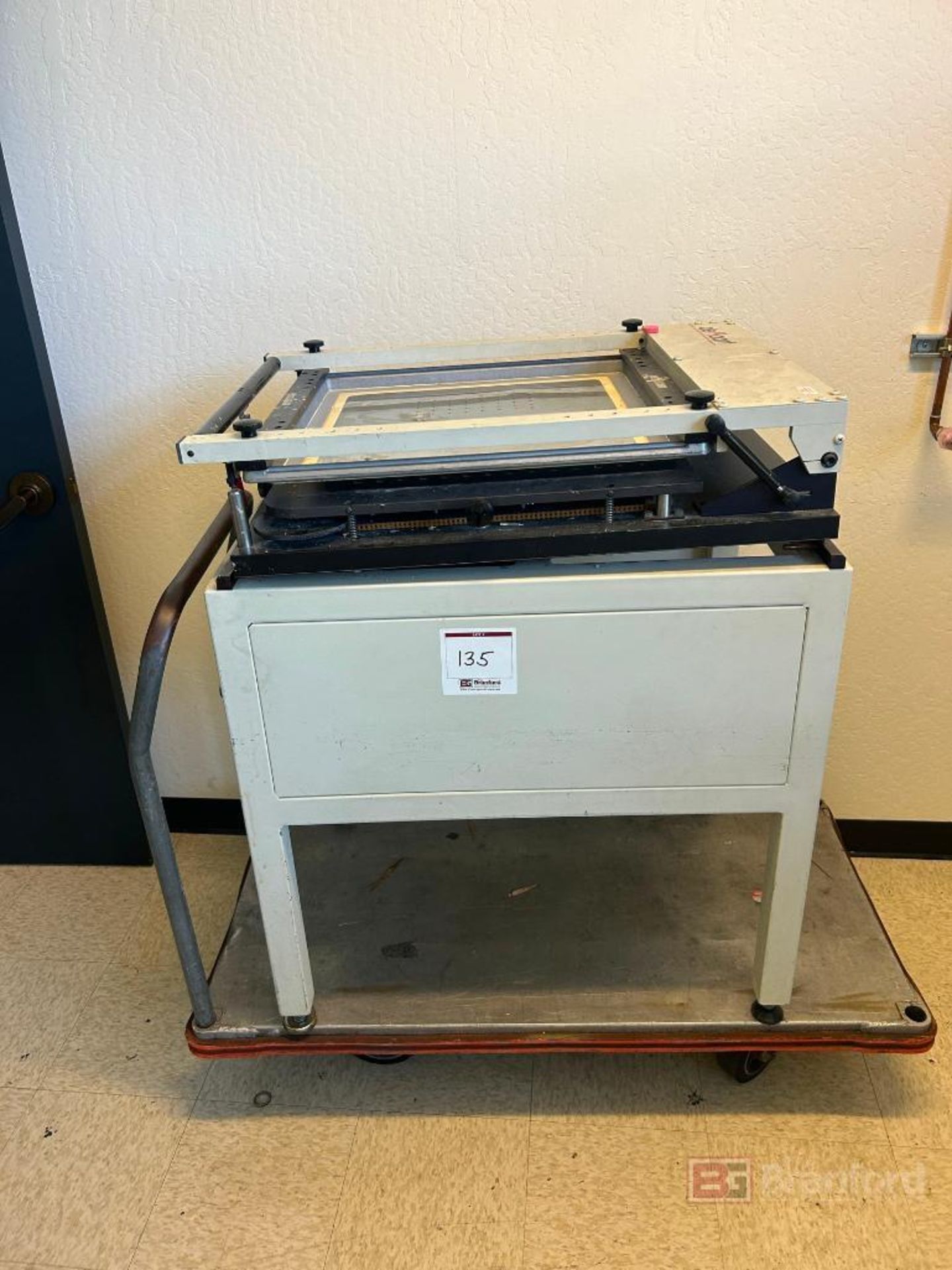 DeHaart Manual Screen Printer; Model: ML-20