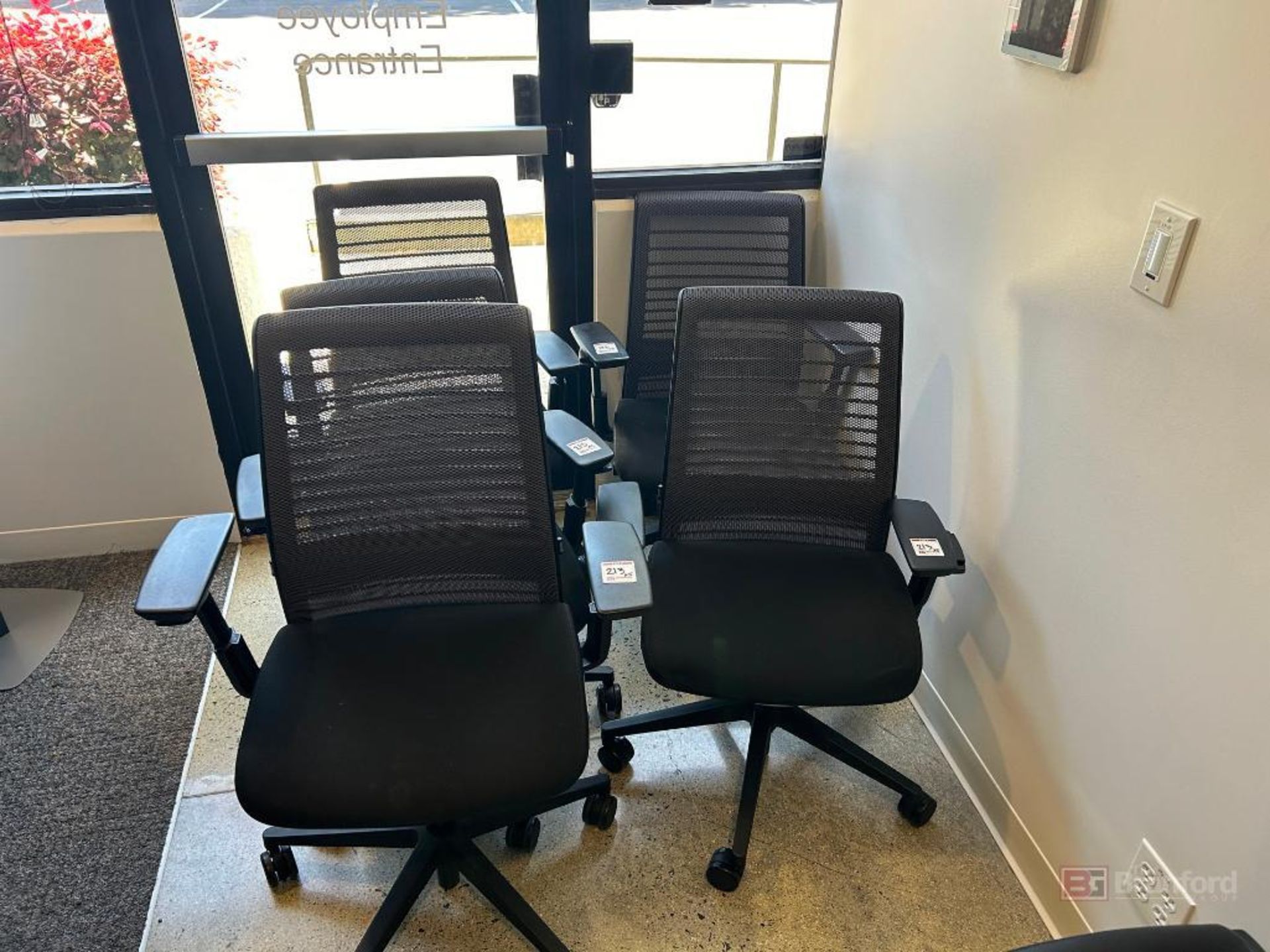 (5) Steelcase Think Adjustable Chairs