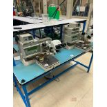 6' Long Industrial Workbenches w/ ESD Mats