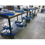 (3) 57" x 30" Heavy Duty Steel Castered Carts