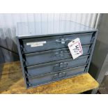 Durham Manufacturing 4-Drawer Small Parts Bins w/ Contents