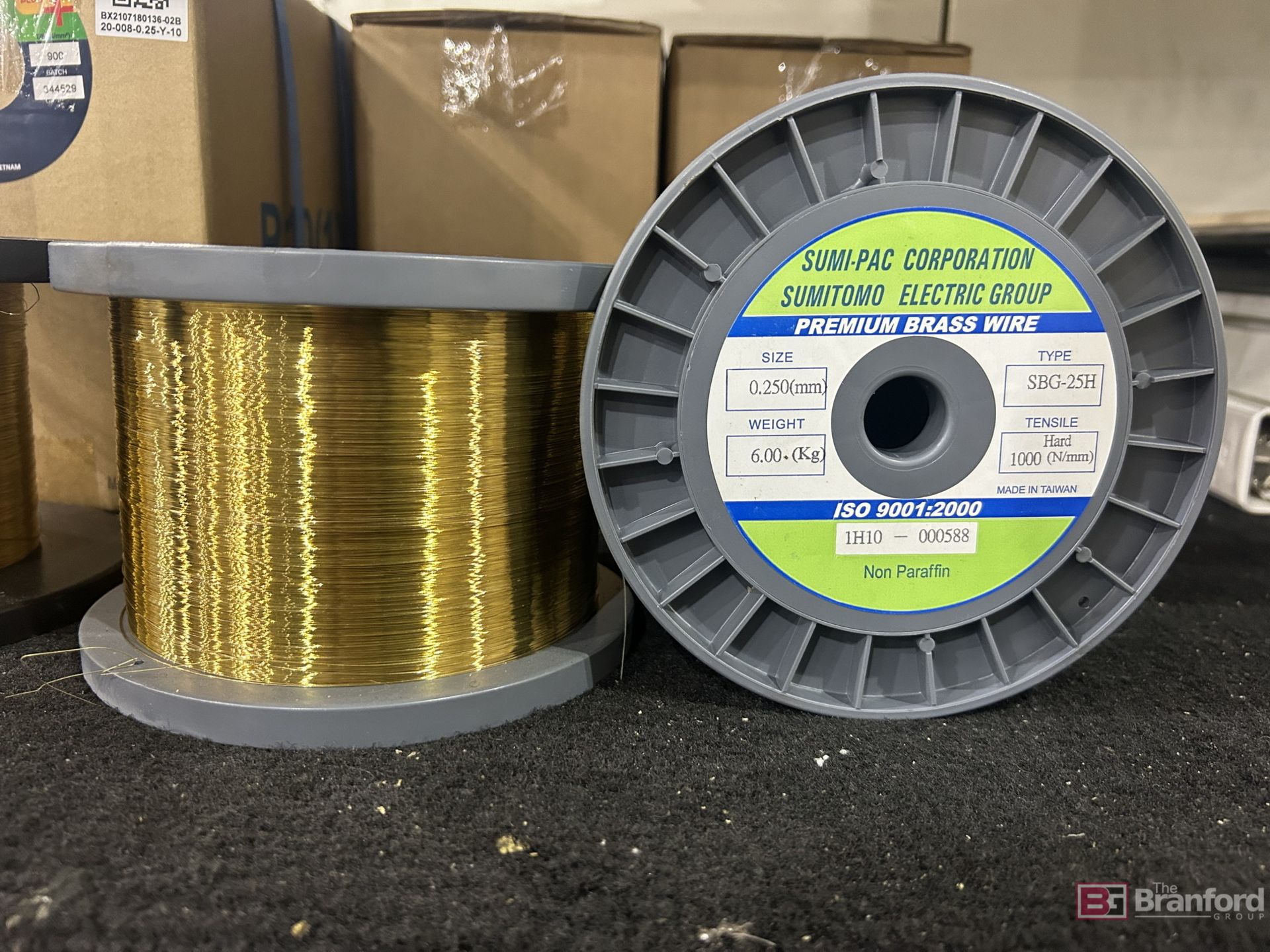 Large Lot of Gamma Brass Plus Coated EDM Wire - Image 4 of 5