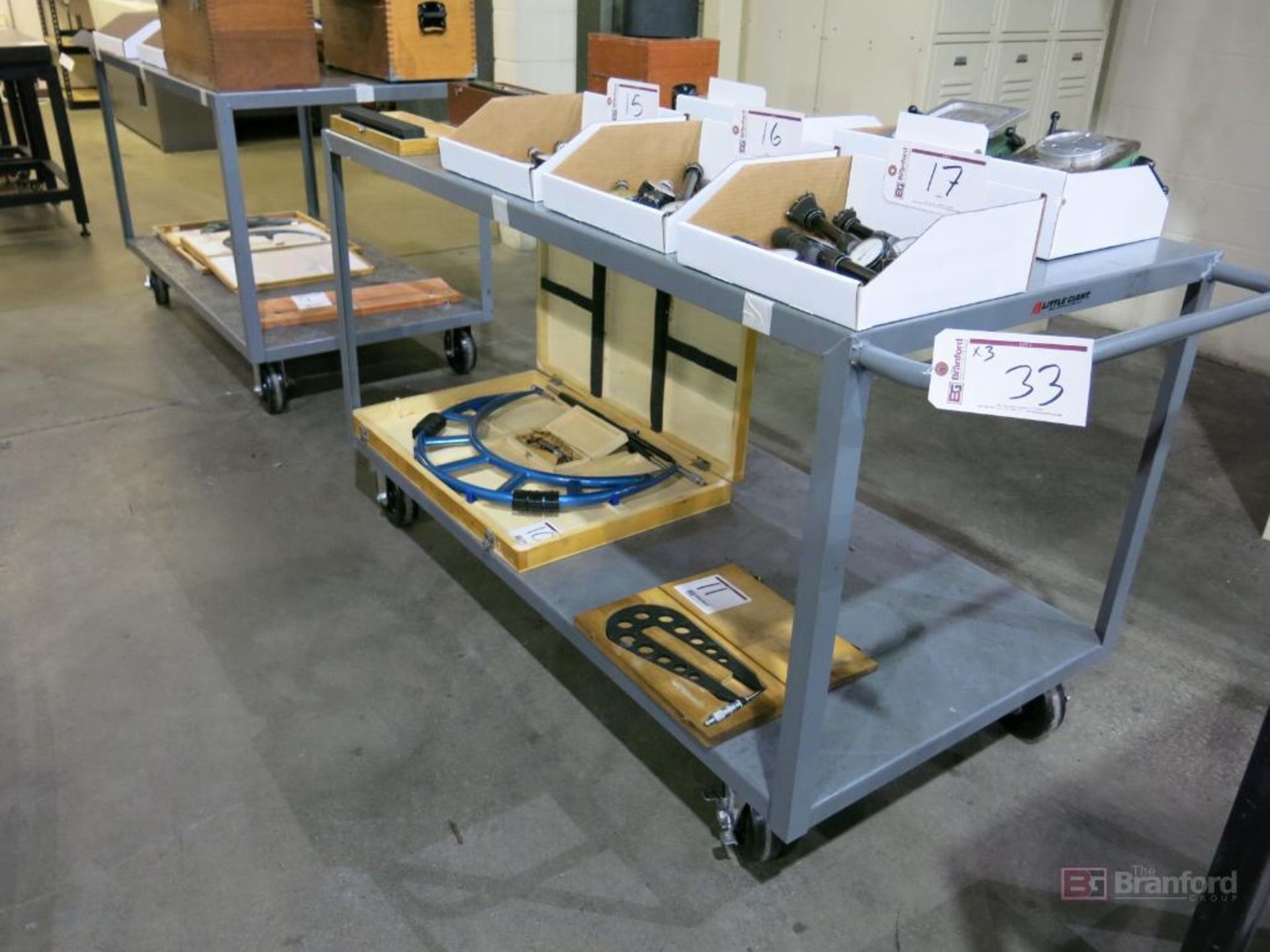 (3) Heavy Duty Castered Carts - Image 2 of 2