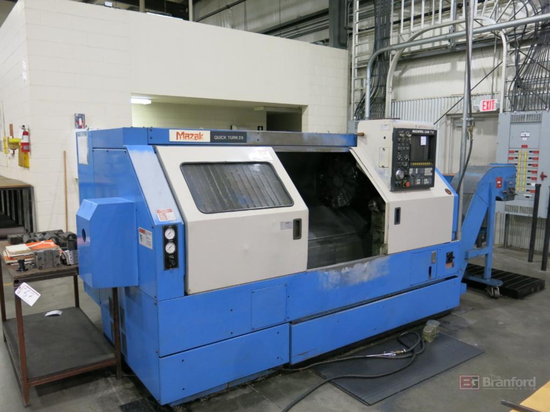 Mazak Quickturn 28 CNC Turning Center w/ Mazatrol Cam T2 Controls