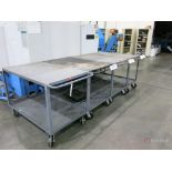 (4) Jamco Heavy Duty Steel Carts