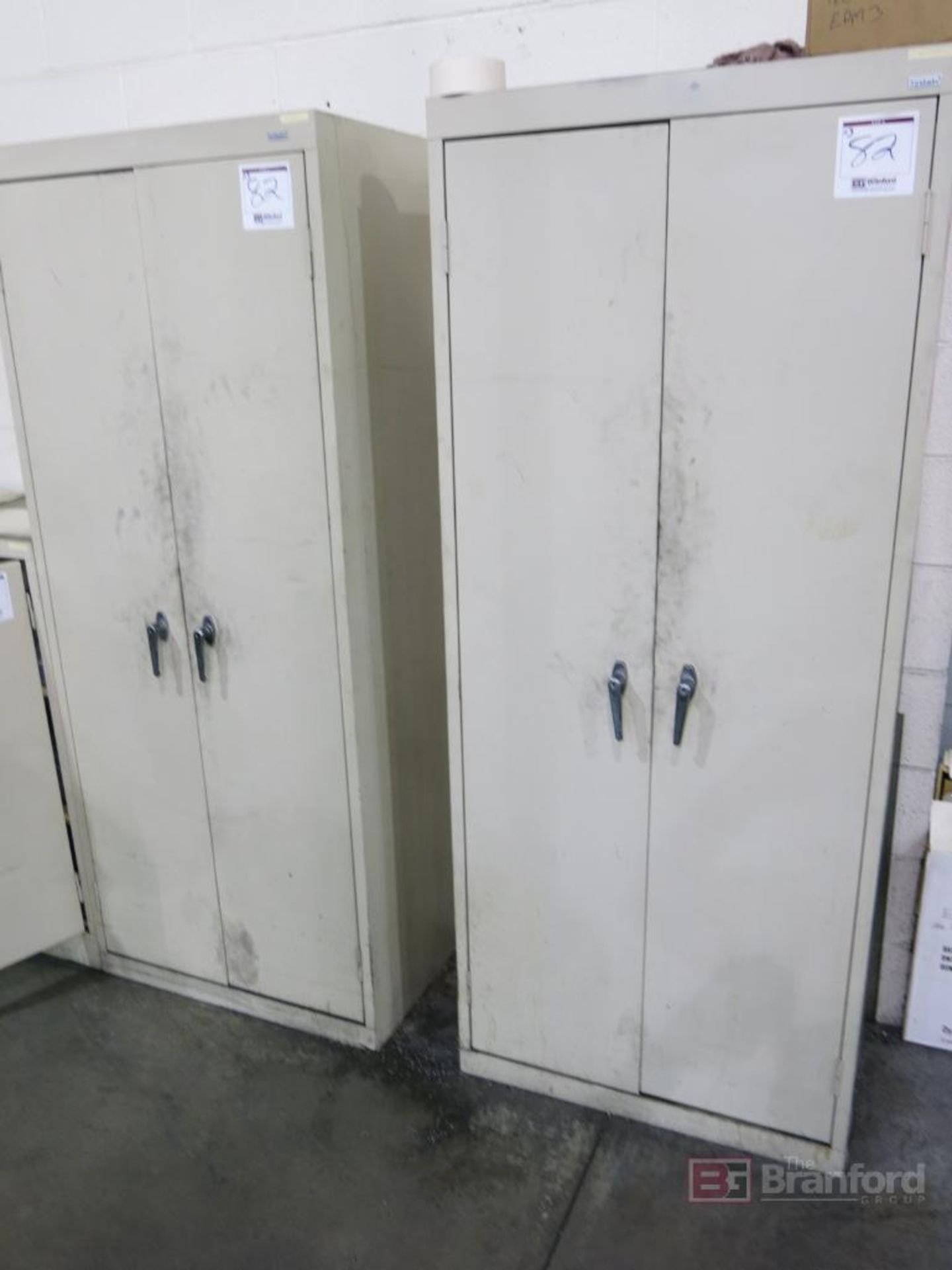 (3) 2-Door Metal Cabinets w/ Contents