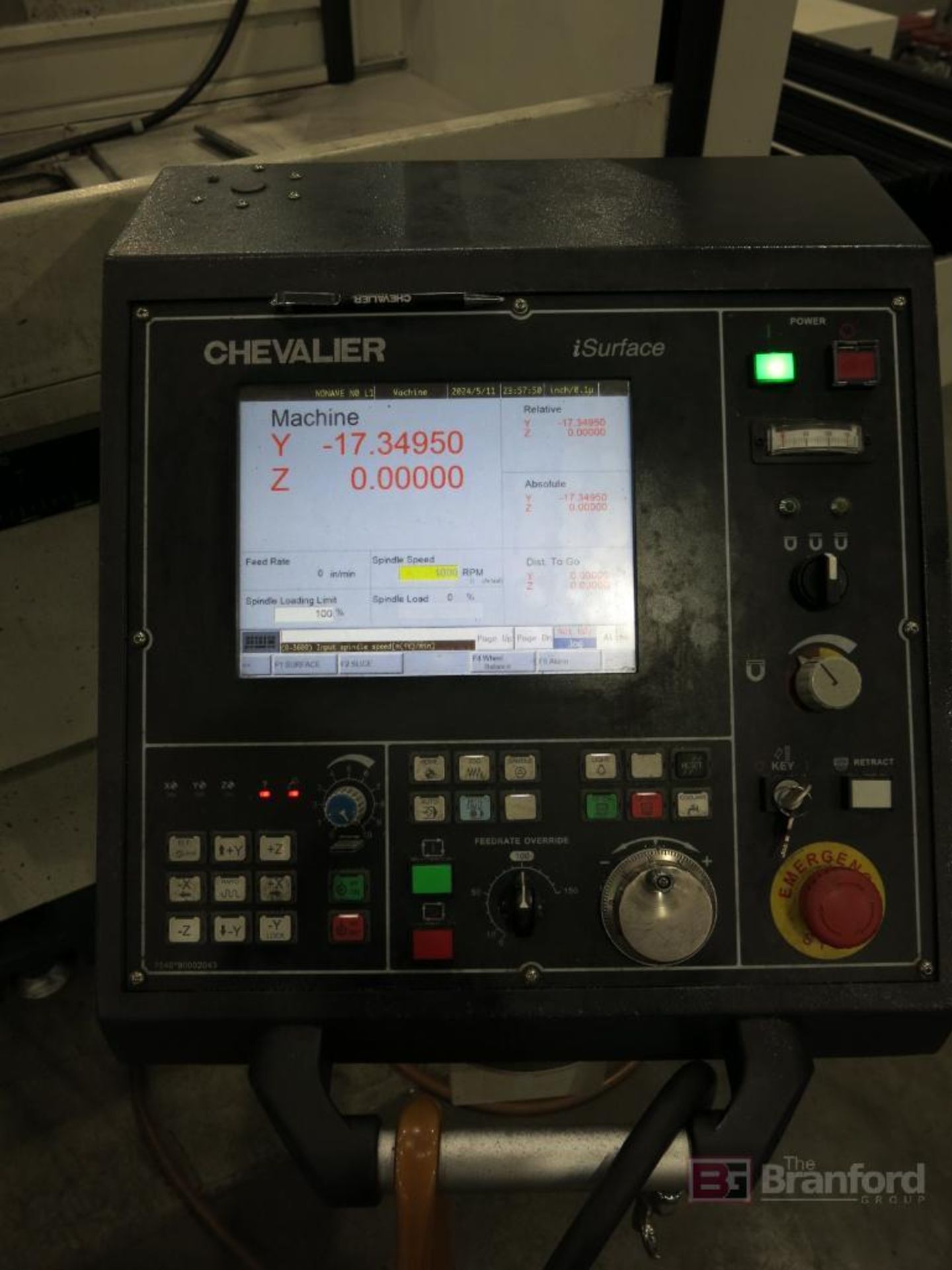 Chevalier Model FSG-2040ADIV Surface Grinder w/ 20" x 40" Magnetic Chuck - Image 9 of 10