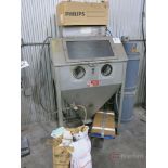 Trico 36" Sand Blast Cabinet w/ Trinco BP2 Dust Collector