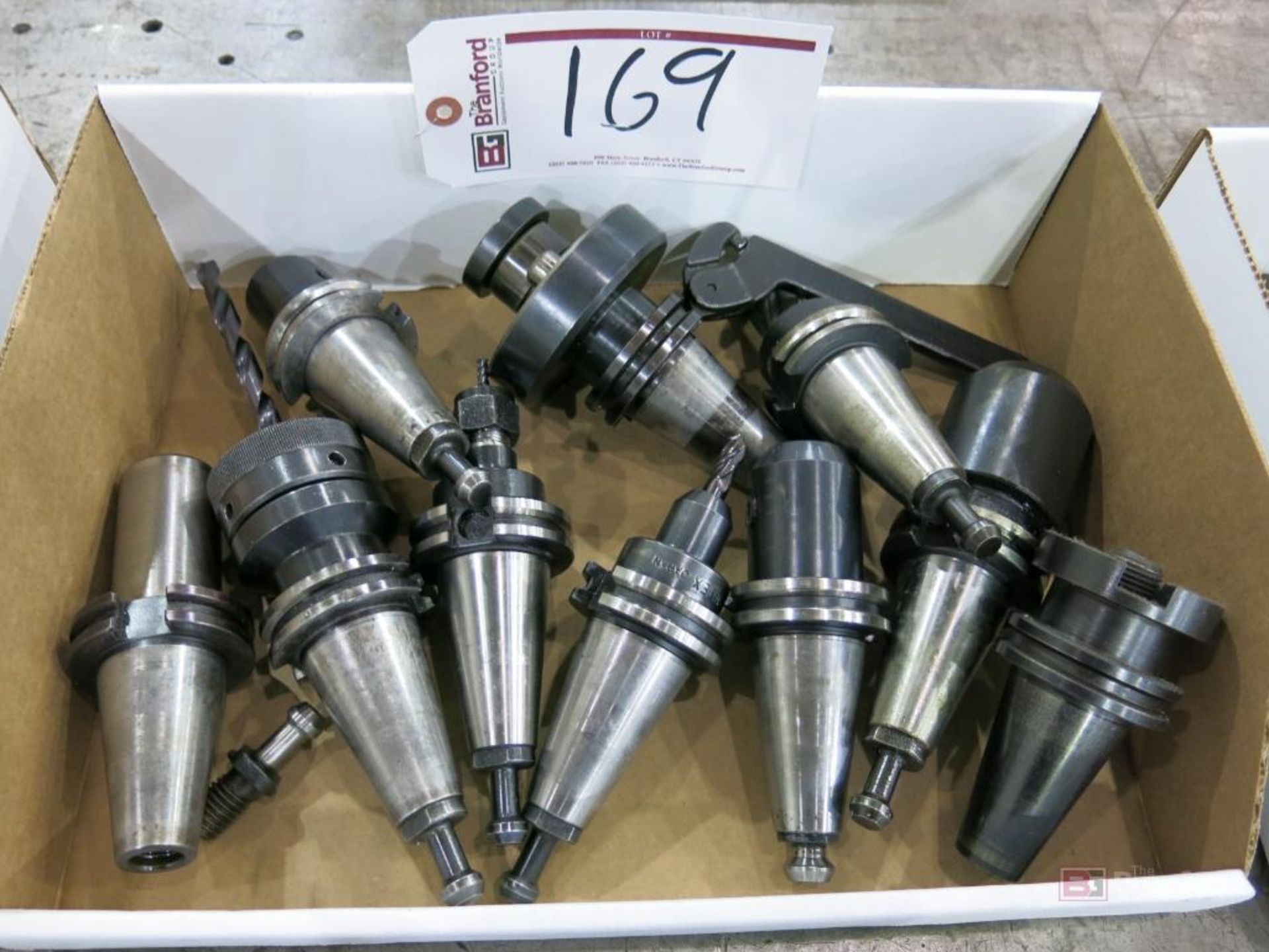 Lot of (10) Cat 40 Toolholders