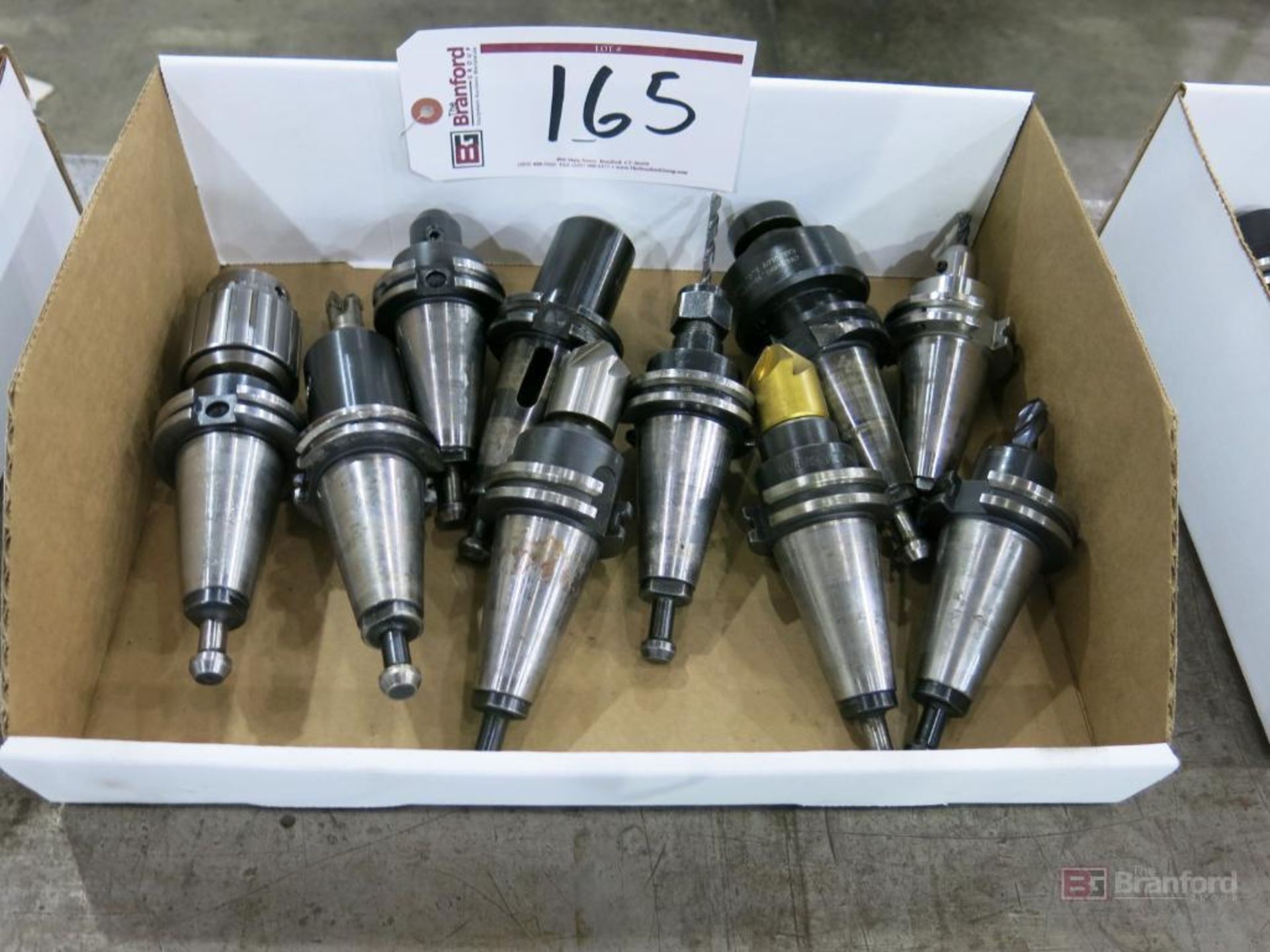 Lot of (10) Cat 40 Toolholders